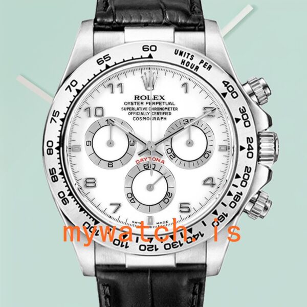 Rolex Daytona Men's 116519 40mm Silver-tone: Genuine vs. Replica Analysis