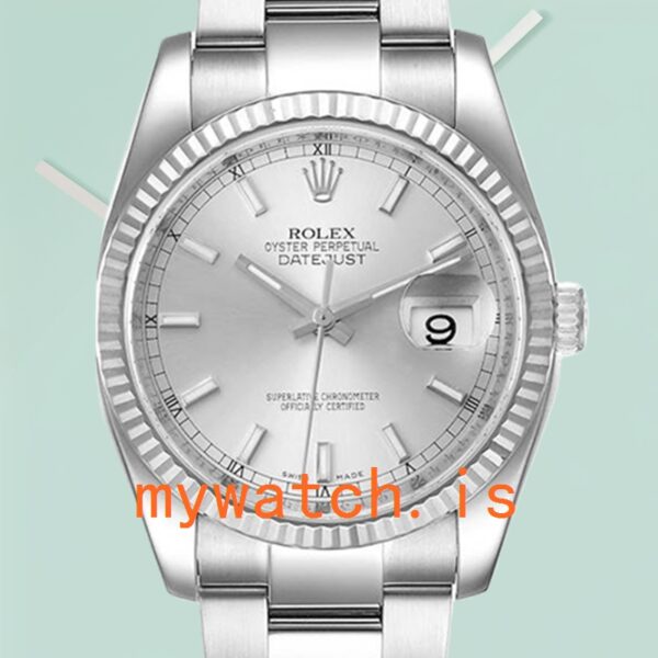 Rolex Datejust 116234SSO Mens 36mm Automatic Silver Dial: Genuine vs. Replica