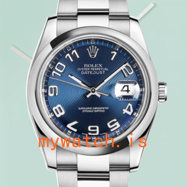 Rolex Datejust 116200BLCAO 36mm Men's Blue Concentric Dial: A Timeless Masterpiece