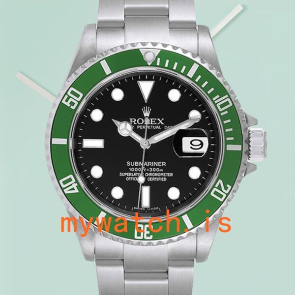 Rolex Submariner Men's 16610LV 40mm Silver-tone: A Timeless Classic