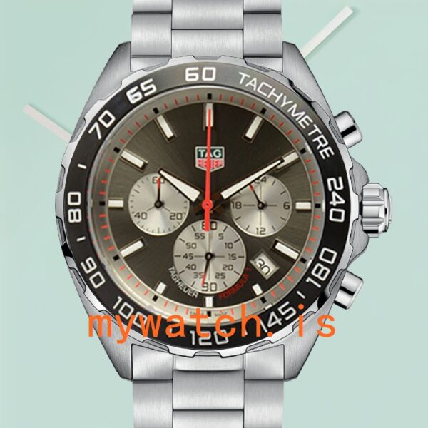 Tag Heuer Formula 1 43mm CAZ1018-001 Men Grey Dial: Genuine vs. Replica Analysis