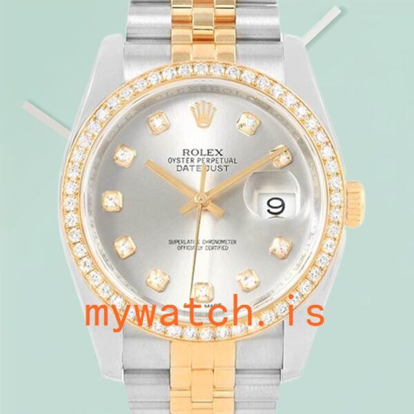 Rolex Datejust 116243SDJ Mens 36mm Bracelet Automatic: Genuine vs. Replica