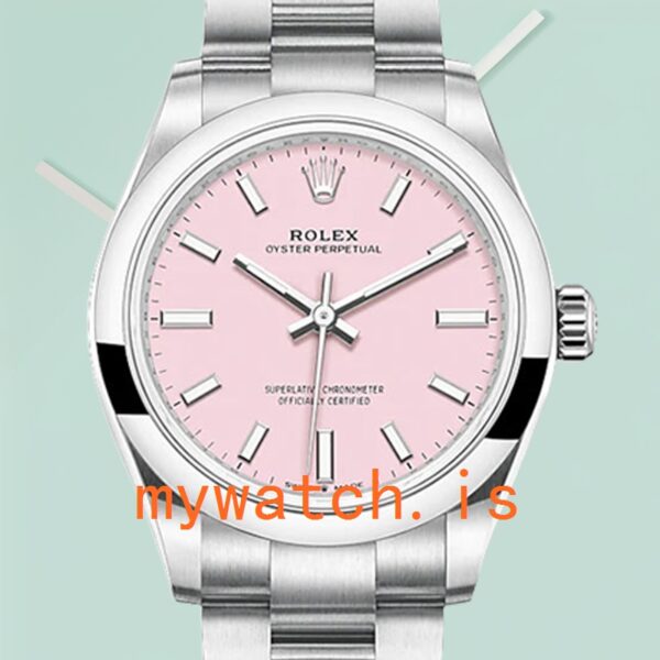 Rolex Oyster Perpetual Ladies m277200-0009 31mm Pink Dial Automatic: Genuine vs. Replica