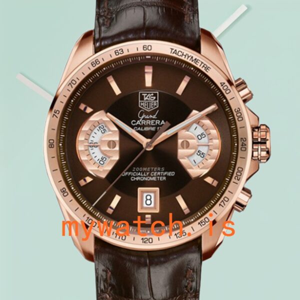Tag Heuer Grand Carrera CAV514C.FC8171 43mm Men Quartz: Genuine vs. Replica
