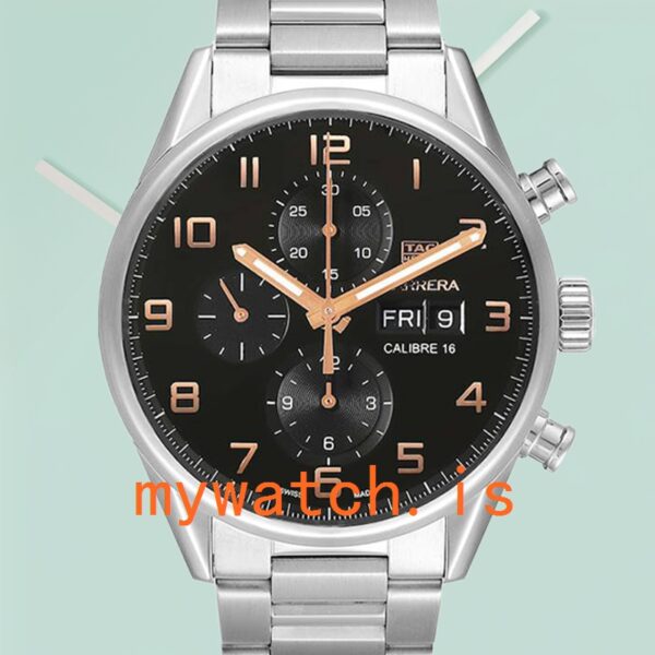 Tag Heuer Carrera 43mm Mens CV2A1AB.BA0738 Black Dial: Genuine vs. Replica