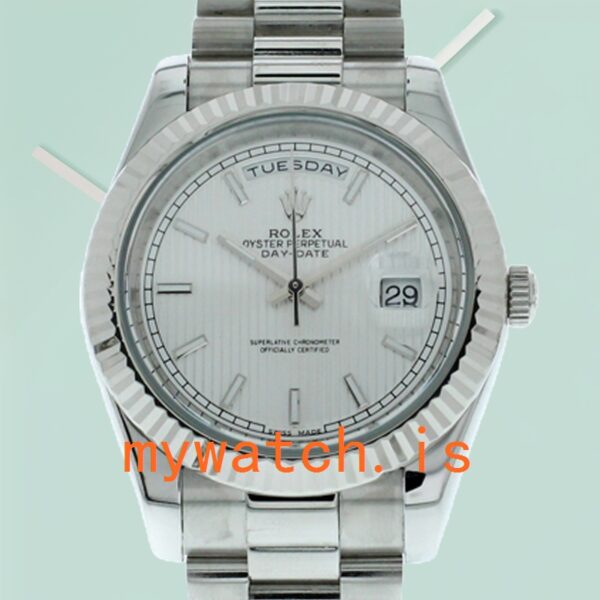 Rolex Day-Date 40mm Mens 228239: Genuine vs. Replica Analysis