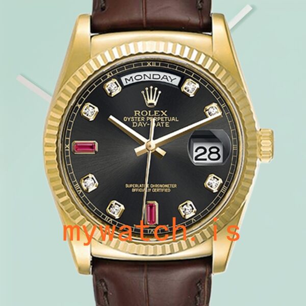 Rolex Day-Date 118138 36mm Mens Gold-tone: A Timeless Symbol of Luxury
