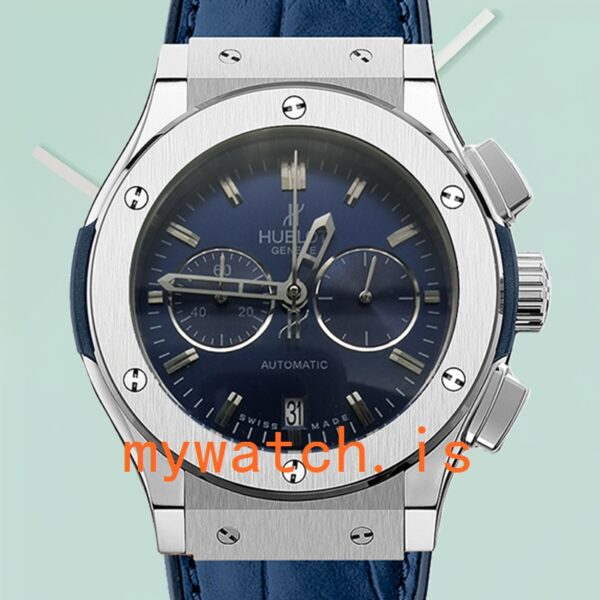 Hublot Classic Fusion Men's 44mm 521.NX.7170.LR Blue Dial: A Timeless Masterpiece