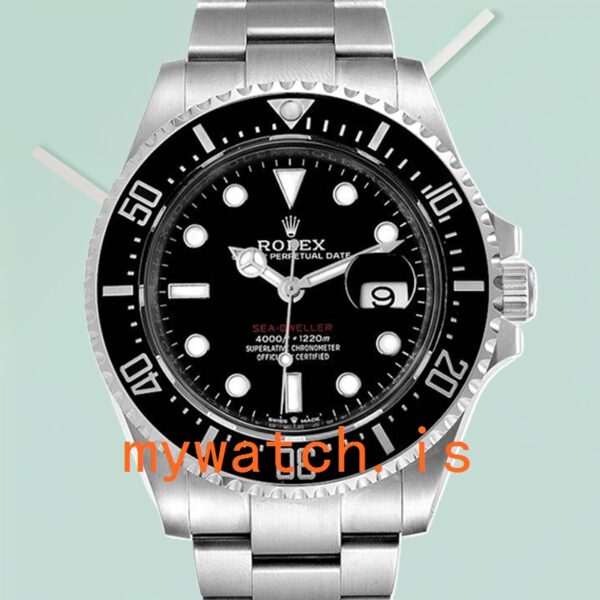 Rolex Sea-Dweller M126600-0002 Mens 43mm Silver-tone: Genuine vs. Replica