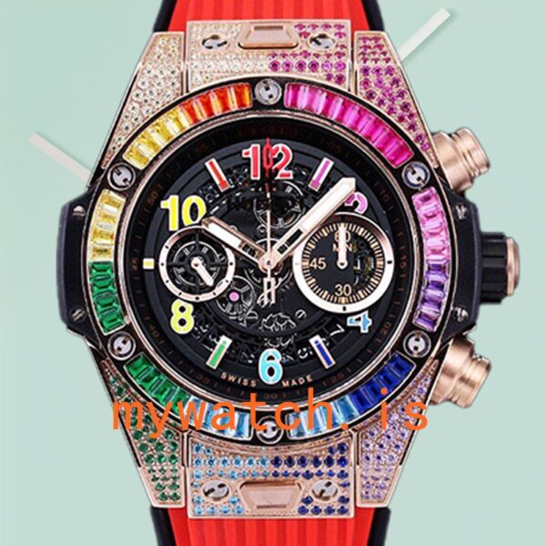 Hublot Big Bang 44mm 421.OX.1118.LR.0999-002 Men Black Skeleton Dial: Original vs. Replica
