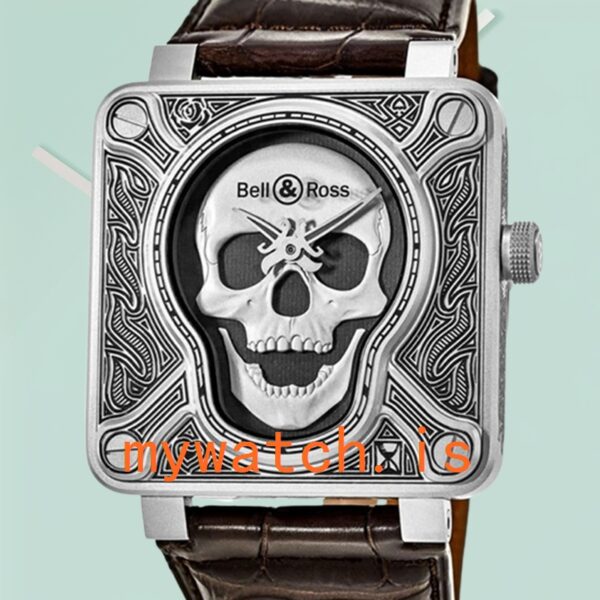 Bell & Ross Instruments 46mm Mens Automatic Brown Dial BR01-92: A Timeless Masterpiece