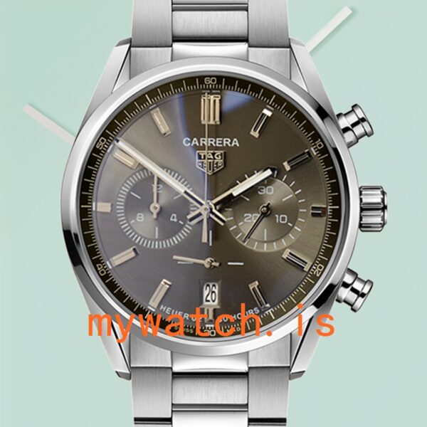 Tag Heuer Carrera 43mm Men CBN2012.FC6483-002 Quartz Stainless Steel: A Timeless Masterpiece