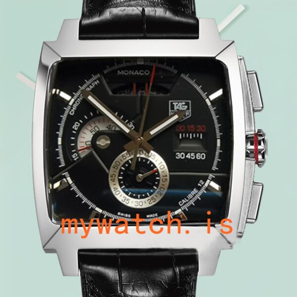 Tag Heuer Monaco 43mm Mens CAL2110.FC6257 Silver-tone Black Dial: Genuine vs. Replica Analysis